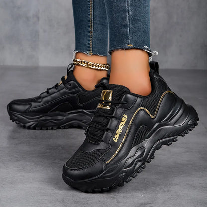 Breathable Sports Walking Flats Sneakers