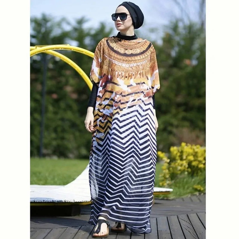 Burkini Cover Ups Muslim Swimwear Bathing Abaya