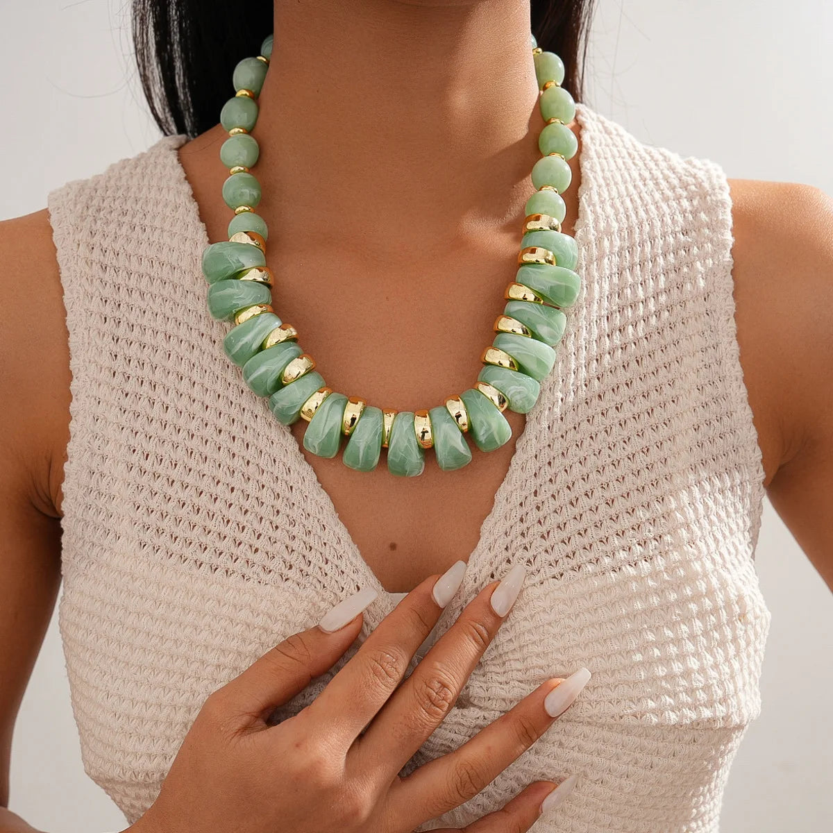 Bohemian Acrylic Choker Necklaces