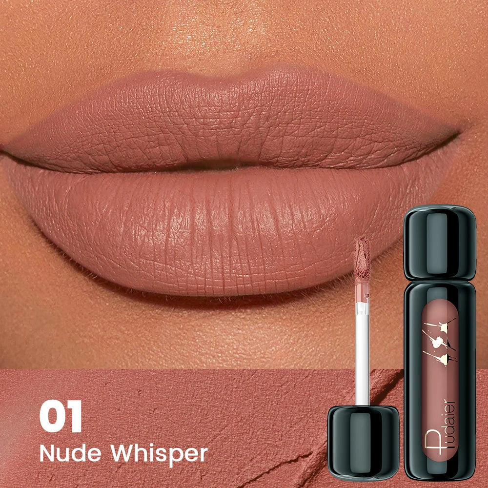 9 Colors Matte Lip Mousse Highly Pigmented Velvet Finish