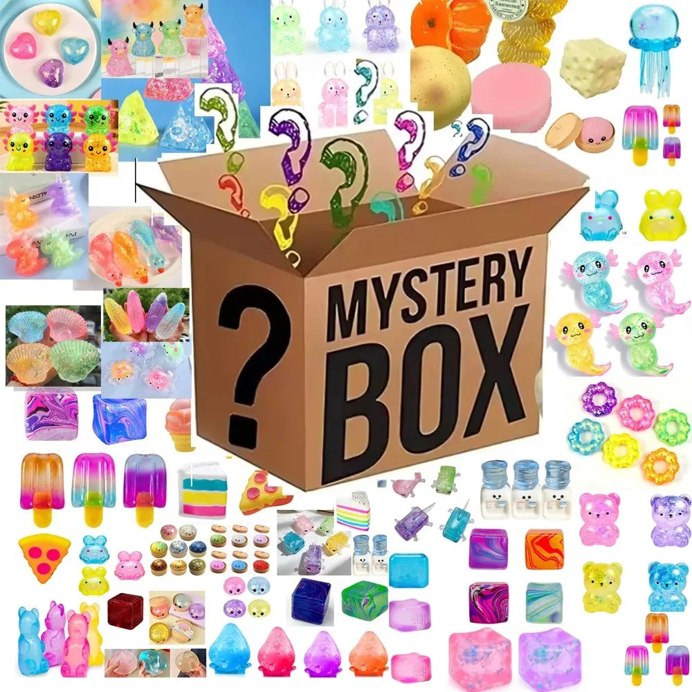 150 Surprising Random Blind Box Toys for Pressure Release Fun Plush Dolls