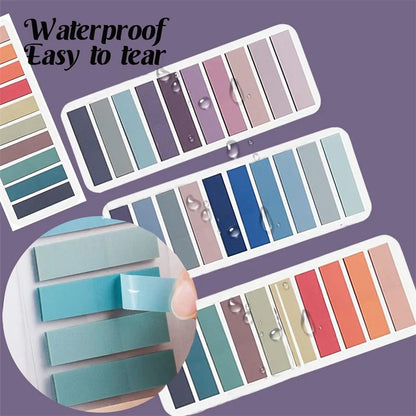 Morandi Colors Sticky Note Tabs for Book Annotation