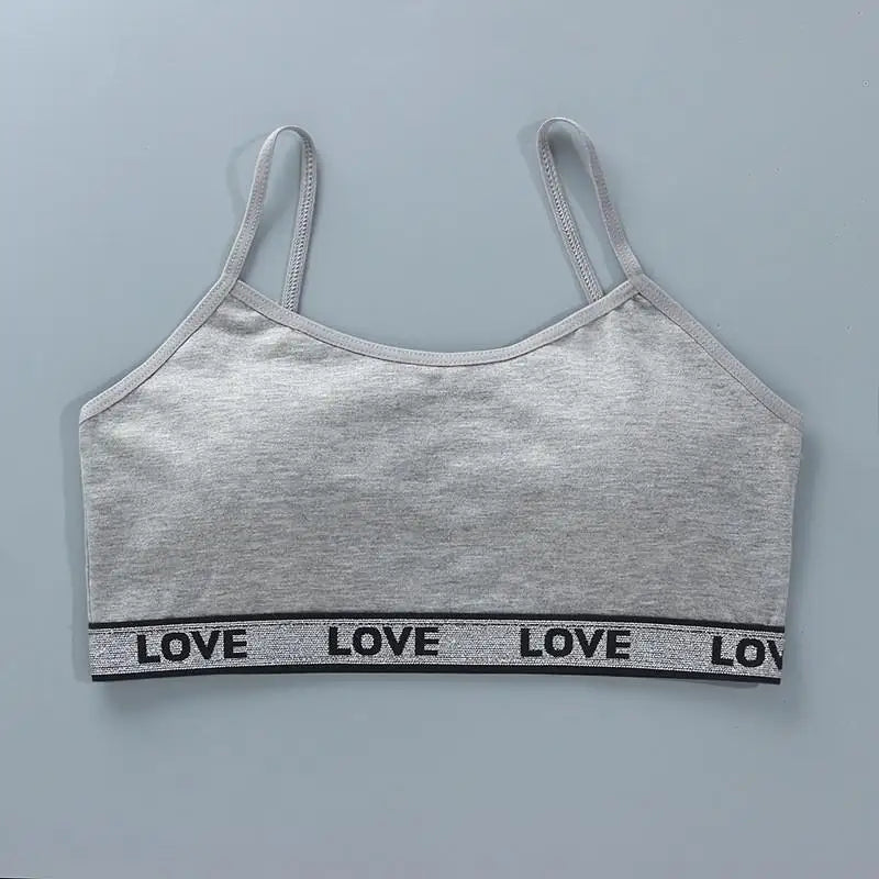 1pc Teenage Girls Tops Cotton Soft Underwear