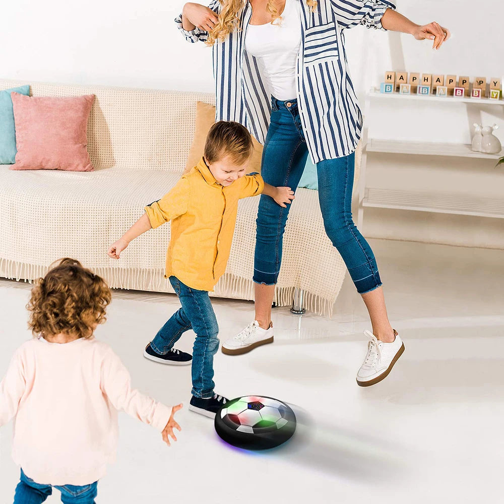 LED Hover Soccer Ball Air Power Training Playing Toys