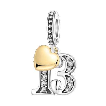 925 Sterling Silver Zircon Butterfly Letter Bracelet