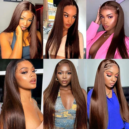 Long Straight 13X4 Lace Front Synthetic Hair Wig