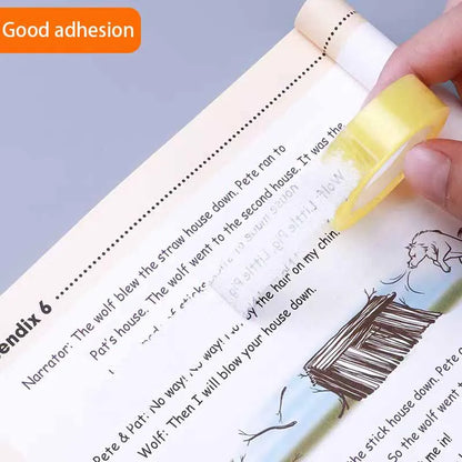 12 Rolls Of Premium Orange Stationery Tape 1.1cm Multi-Purpose Packaging Tape