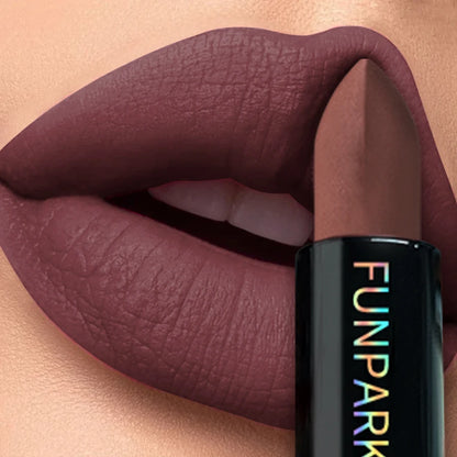 25-Color Matte Lipstick Waterproof Long Lasting  Velvet Finish Lip Tint