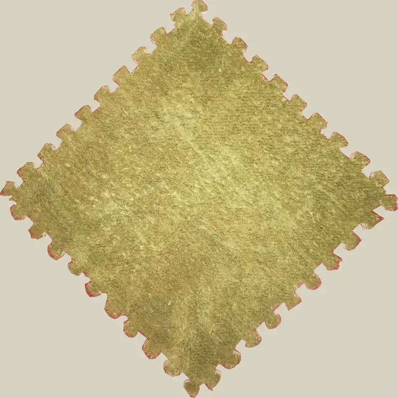 30*30CM Soft Plush Children Kids Rug Play Mat Puzzle Carpet