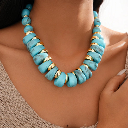Bohemian Acrylic Choker Necklaces