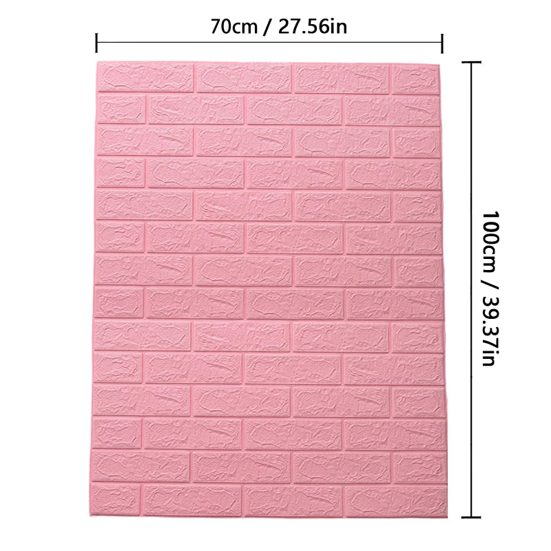 70cm High quality DIY 3D Wallpaper Moisture