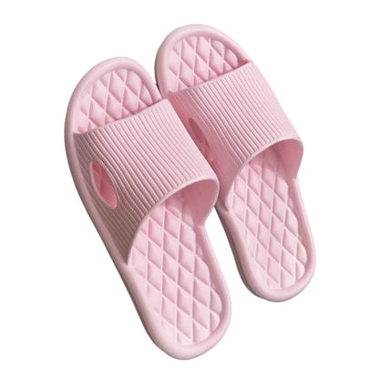 Summer Light Home Soft Solid Color Flip Flops Slippers