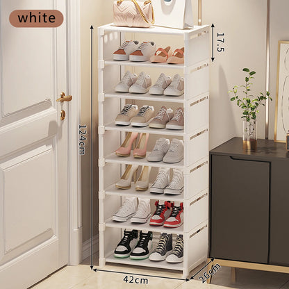 Shoe rack Small shoe cabinet widened