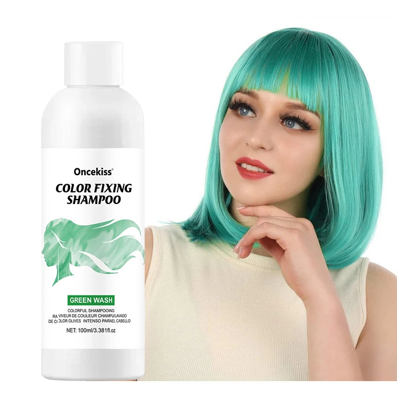 Semi-permanent Hair Color Dye Shampoo Unisex