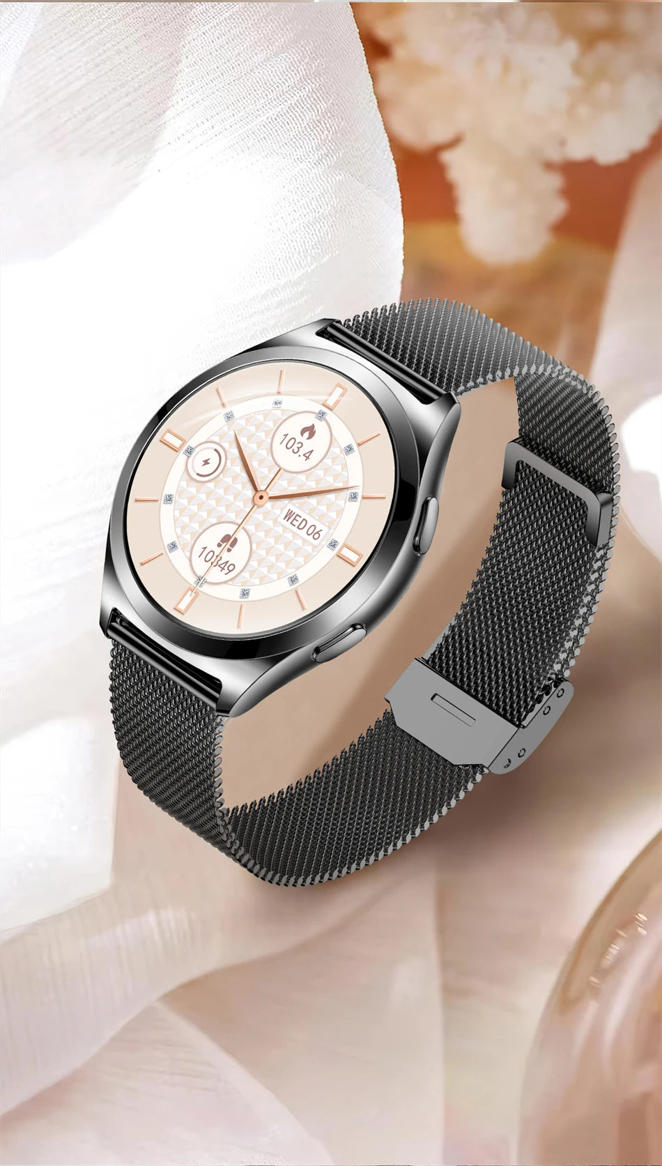 Dials Heart Rate Music Sports Smartwatch