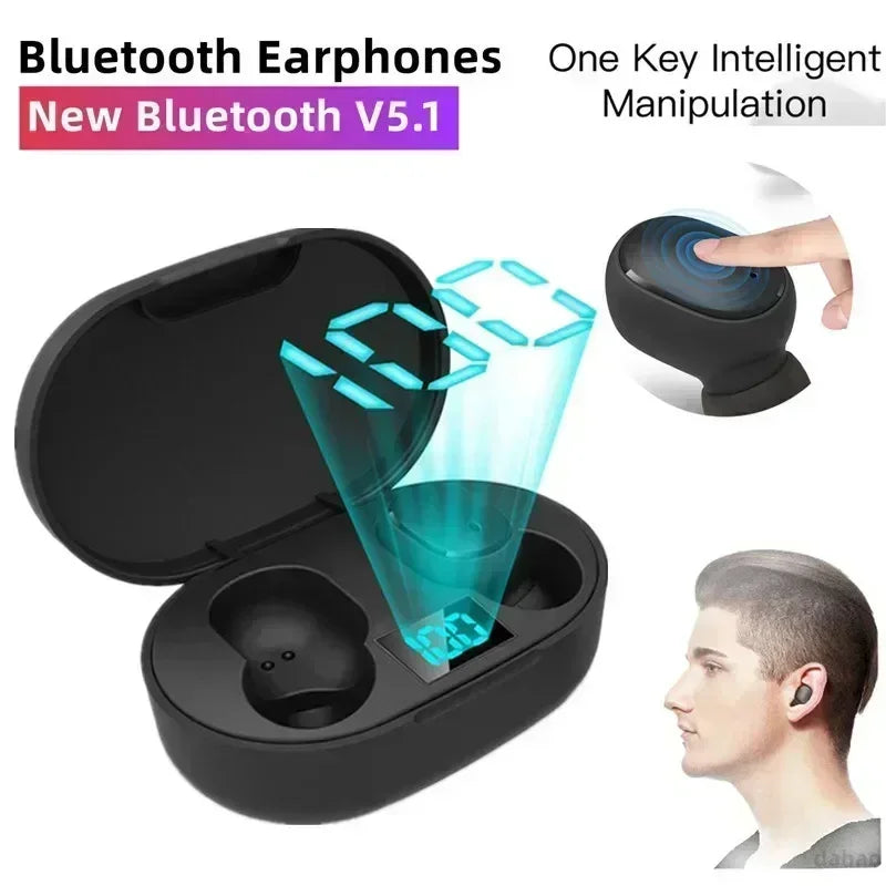 E6S Wireless Noise-Cancelling Earbuds