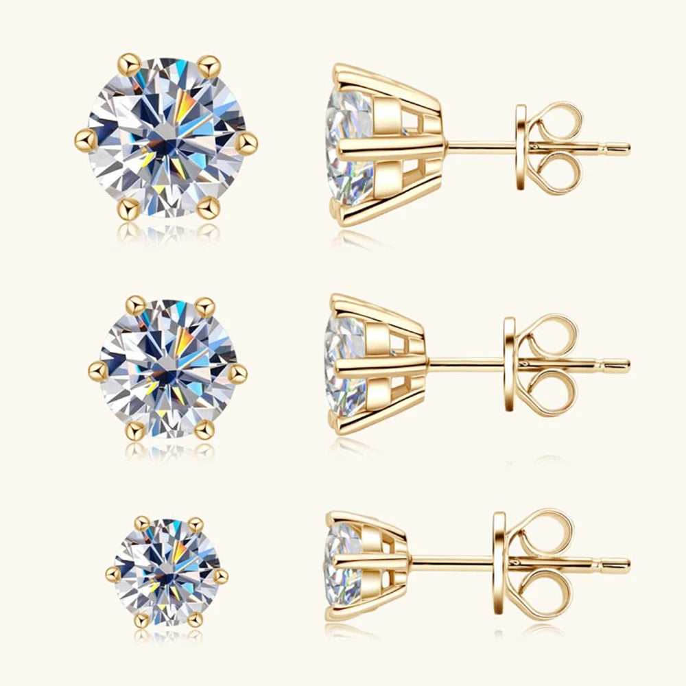 DANA 0.5-2ct Diamond Stud Earrings
