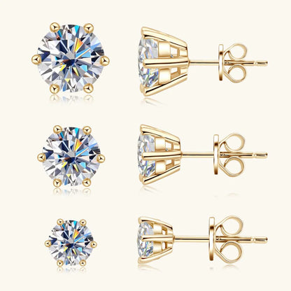 DANA 0.5-2ct Diamond Stud Earrings