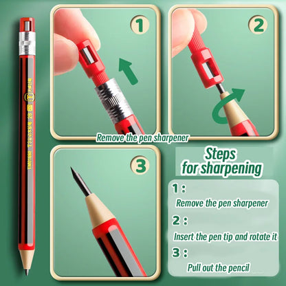 2.0mm Mechanical Pencils Set 2B Automatic Student Pencils