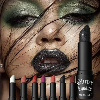 7 Colors Diamond Matte Lipstick Non-stick Cup Flash