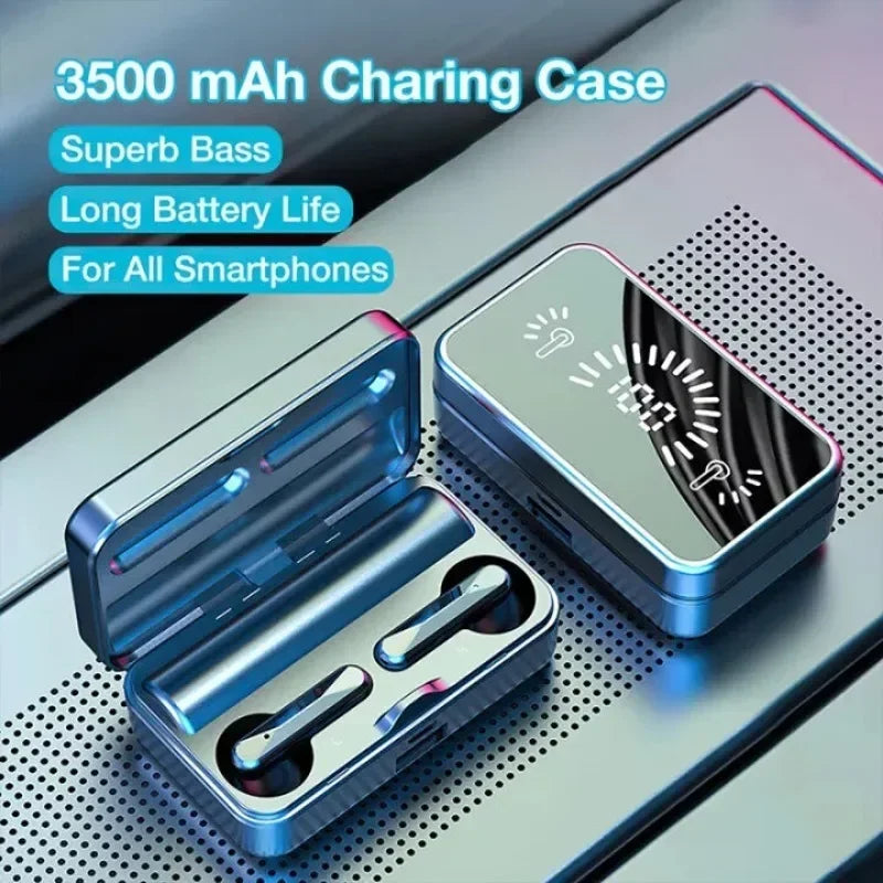 TWS Bluetooth-Compatible Earphones Stereo Sport Headset Waterproof Wireless Headphone