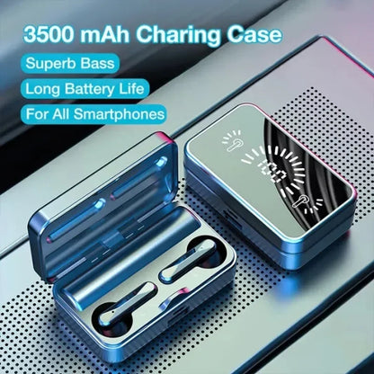 TWS Bluetooth-Compatible Earphones Stereo Sport Headset Waterproof Wireless Headphone