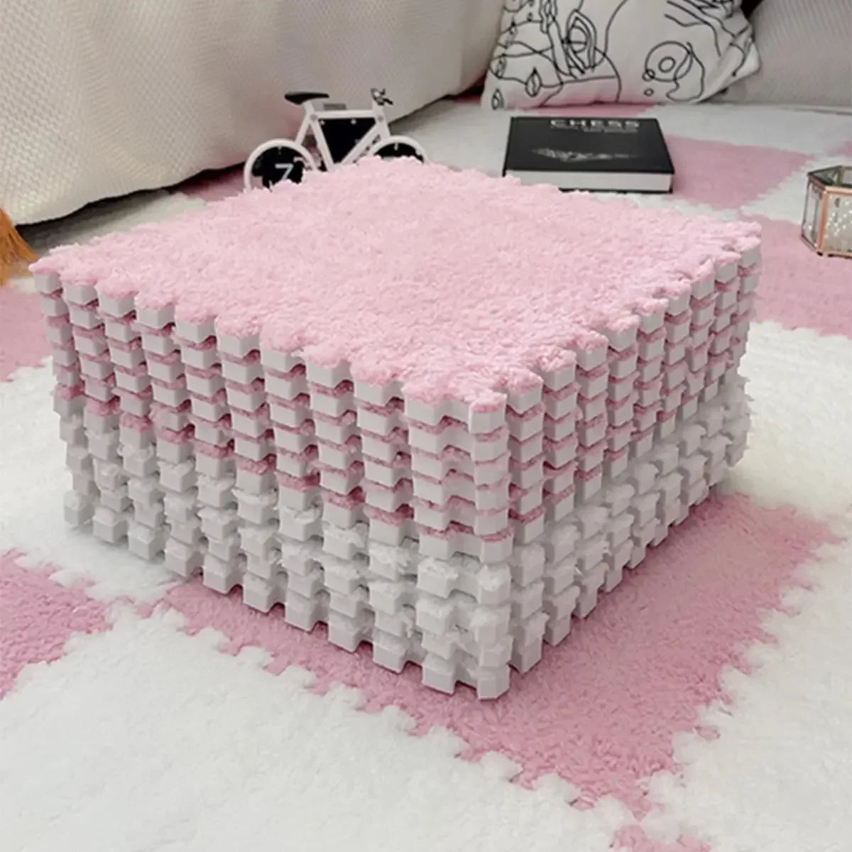 Soft Plush Children's Mat Babe Toys Eva Foam Puzzle Carpet