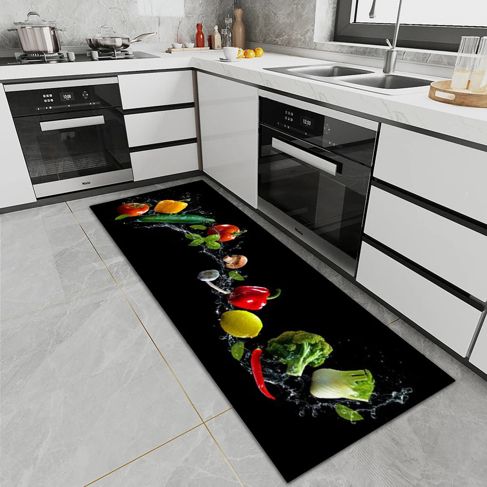 Kitchen Non-slip Large Carpet Waterproof Mats