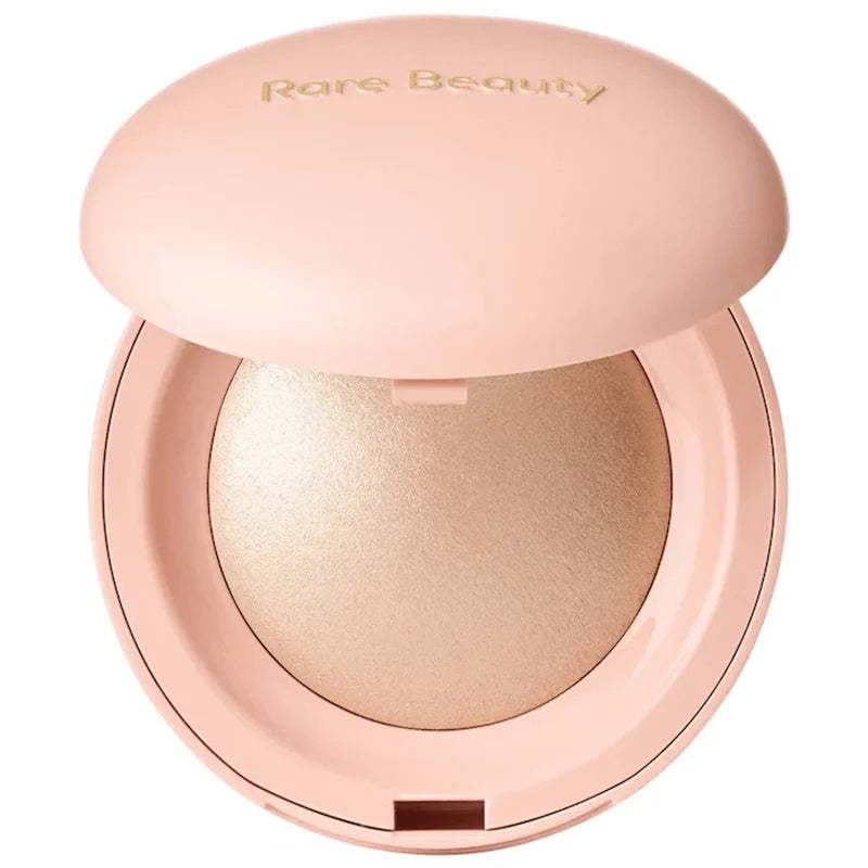 Rare Beauty 3D Face Brighten Blush Highlighter Powder with Mirror Cosmetic Contour