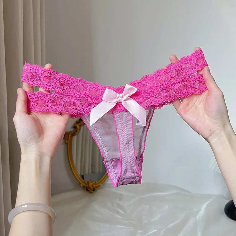 Seamless Panties Low Waist Sexy Thong Panties Plus Size