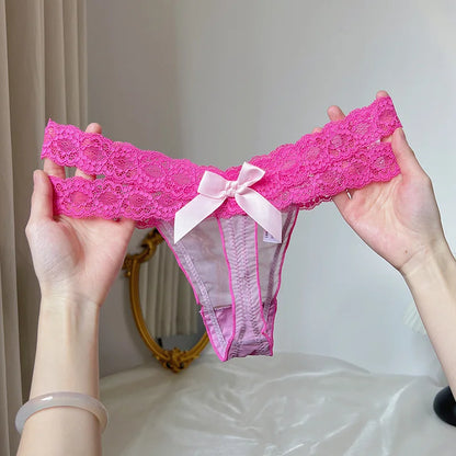 Seamless Panties Low Waist Sexy Thong Panties Plus Size