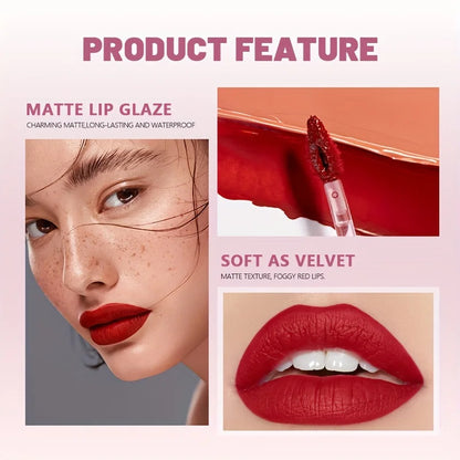 Long-lasting Waterproof Velvet Matte Liquid Lipstick