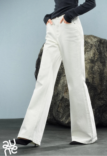 Denim Autumn New Retro Lycra Micro Flare Pant Jeans