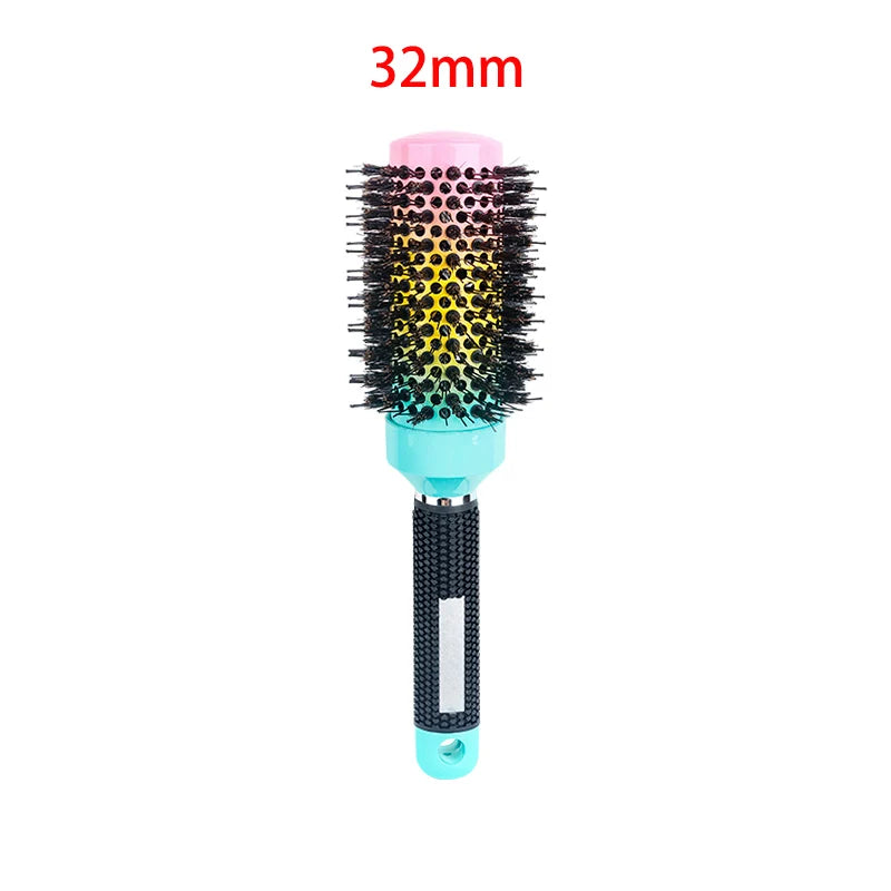 Professional Ceramic Thermal Round Brush Salon Blow Drying Curling Barrel Brush