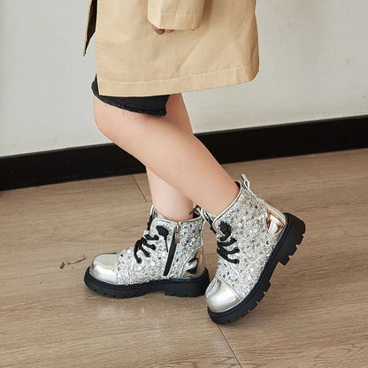 Princess Style British Short Side Zipper Elegant 26-36 Boots
