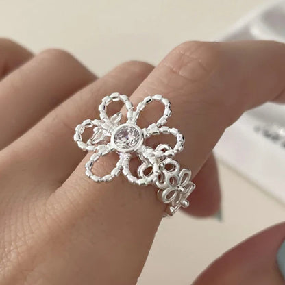 DANA 925 Silver Flower Ring