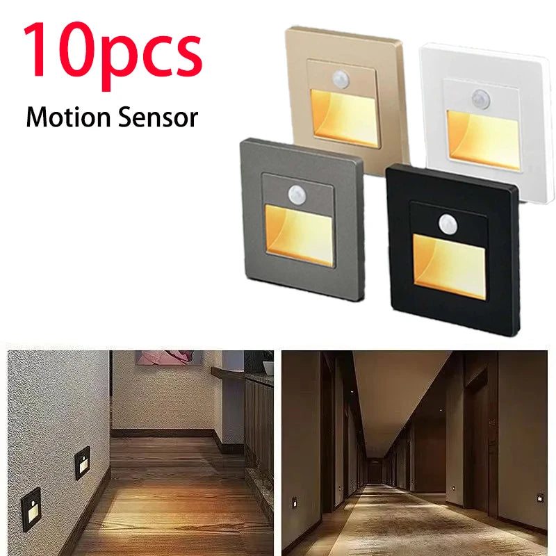 Motion Sensor Light Infrared Night Footlight