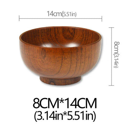 Japanese Sour Jujube Wood Bowl Baby Bowl