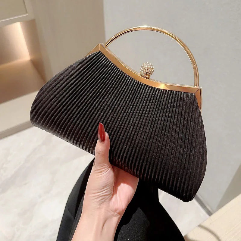 DANA Pleated Evening Handbag
