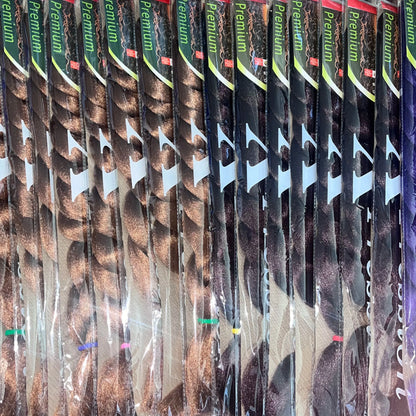 82 Inch Long Jumbo Braiding Hair Synthetic Braids Crochet Hair Extensions 165g