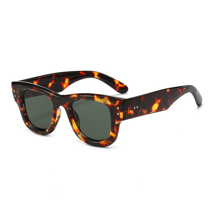 Bold Square Eyepieces lunettes Sunglasses