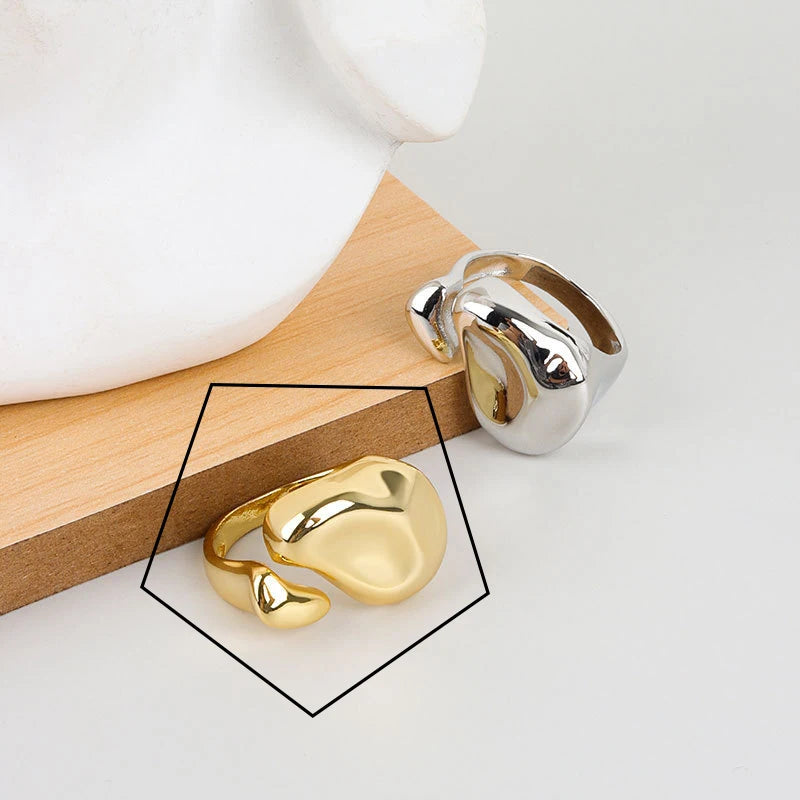 DANA 925 Silver Open Finger Ring