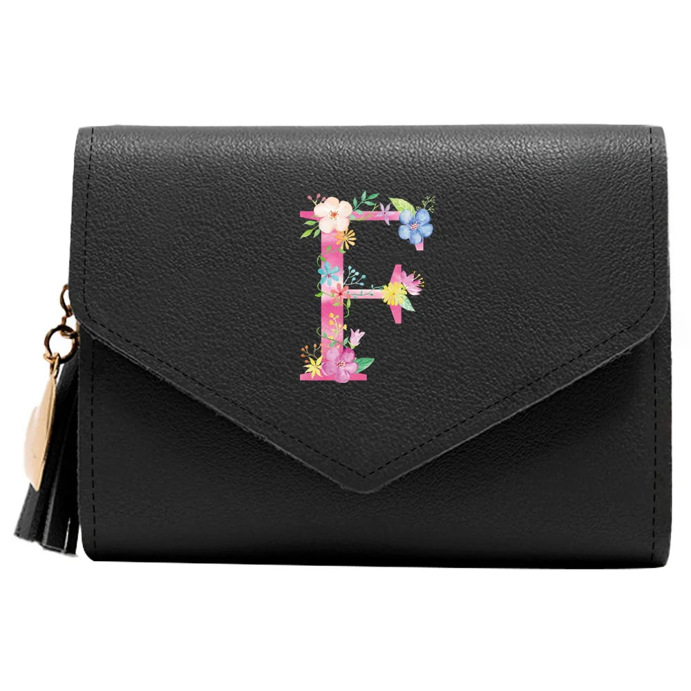 Mini Letter Slim Credit Card Holder Wallet