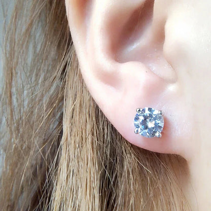 DANA Moissanite Diamond Studs Earrings