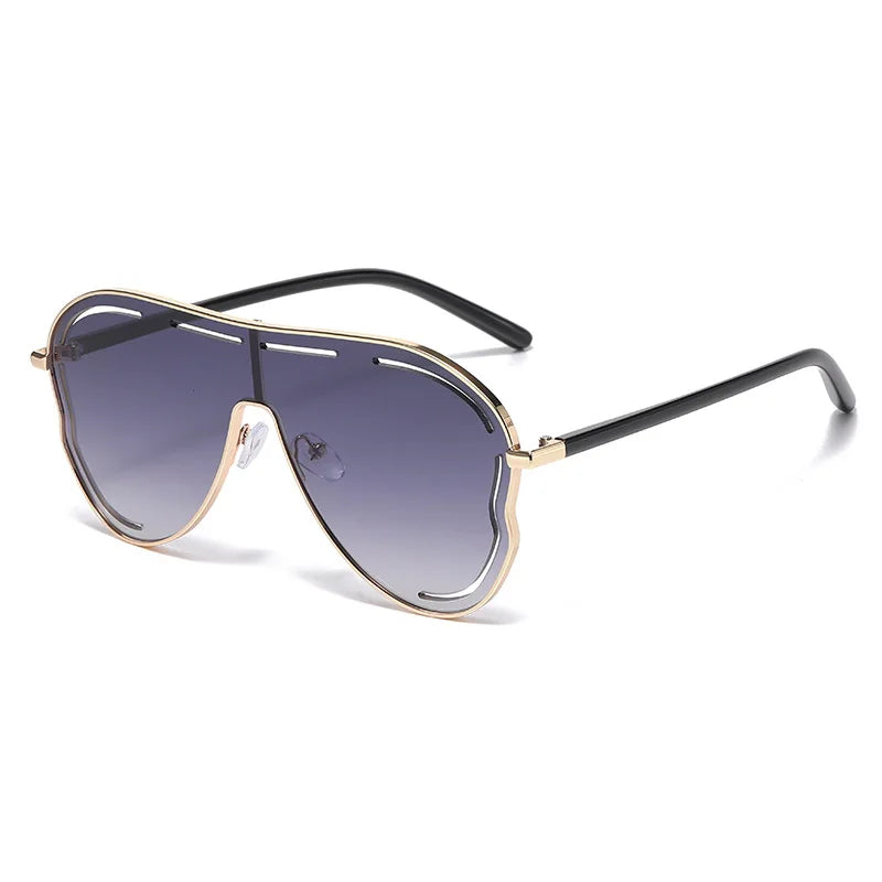 Vintage Round Circular Pilot Sunglasses