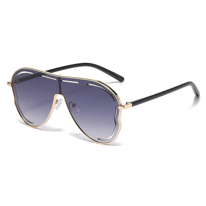 Vintage Round Circular Pilot Sunglasses