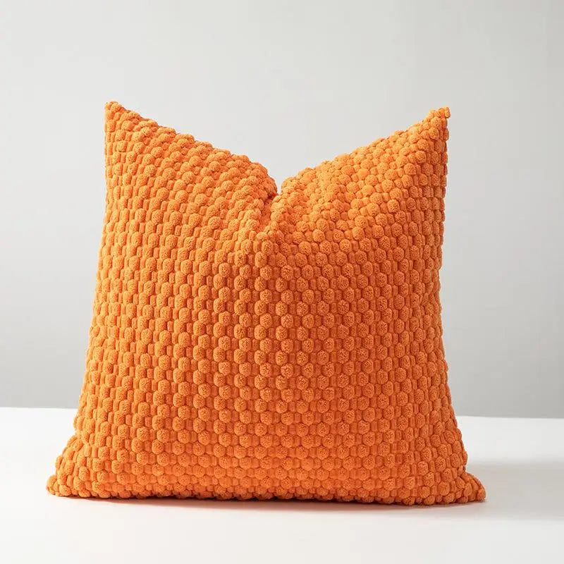 Soft velvet double-sided design sofa cushion cover