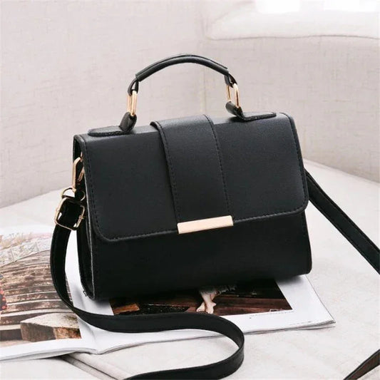 PU Leather Small Flap Crossbody  Bag