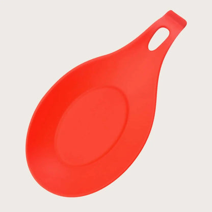 1Pc Silicone Spoon Shelf Heat Resistant