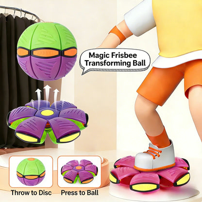 Deformable Flying Saucer Ball Magic Vent Toy